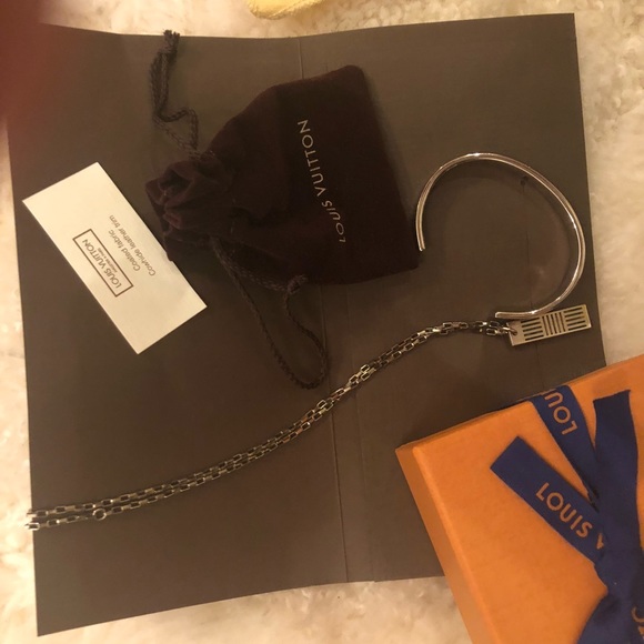 Men’s Louis Vutton bracelet and necklace - Picture 7 of 8